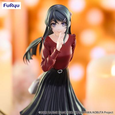 Rascal Does Not Dream of Bunny Girl Senpai Trio-Try-iT Estatua PVC Mai Sakurajima Winter Outfit Ver. 21 cm