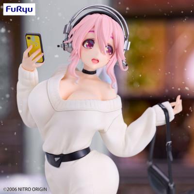 Super Sonico Estatua PVC Trio-Try-iT Winter Memory Ver. 21 cm