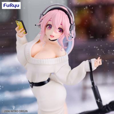 Super Sonico Estatua PVC Trio-Try-iT Winter Memory Ver. 21 cm