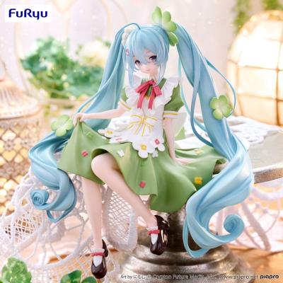 Hatsune Miku Estatua PVC Noodle Stopper Flower Fairy Clover 15 cm