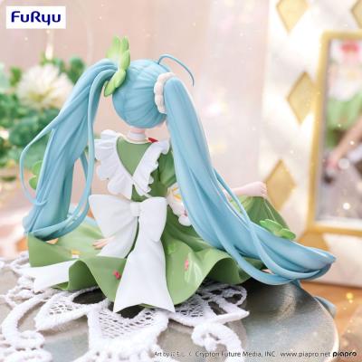 Hatsune Miku Estatua PVC Noodle Stopper Flower Fairy Clover 15 cm