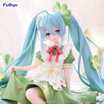 Hatsune Miku Estatua PVC Noodle Stopper Flower Fairy Clover 15 cm