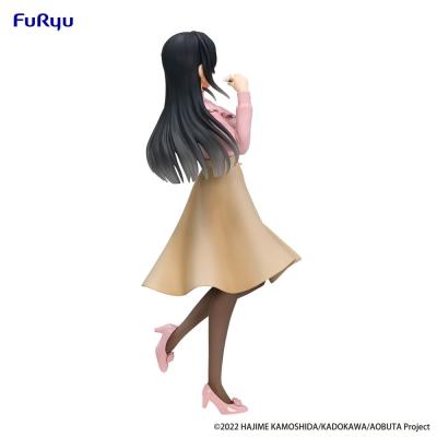 Rascal Does Not Dream of Bunny Girl Senpai Trio-Try-iT Estatua PVC Mai Sakurajima Spring Outfit Ver. 21 cm