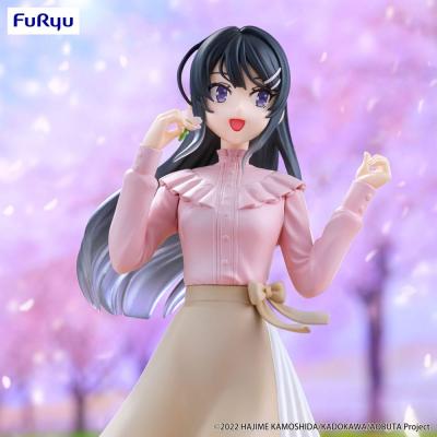 Rascal Does Not Dream of Bunny Girl Senpai Trio-Try-iT Estatua PVC Mai Sakurajima Spring Outfit Ver. 21 cm