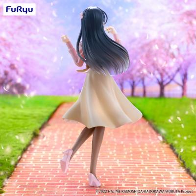Rascal Does Not Dream of Bunny Girl Senpai Trio-Try-iT Estatua PVC Mai Sakurajima Spring Outfit Ver. 21 cm