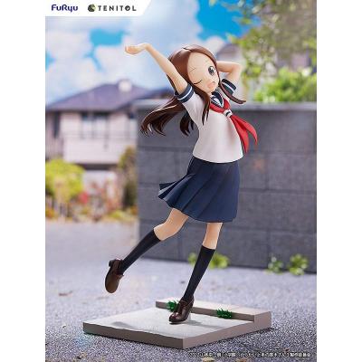 Karakai Jozu No Takagi-san Estatua PVC Tenitol Takagi-san 19 cm
