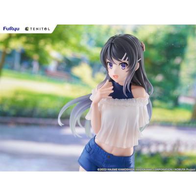 Rascal Does Not Dream of Bunny Girl Senpai Estatua PVC Tenitol Mai Sakurajima 31 cm