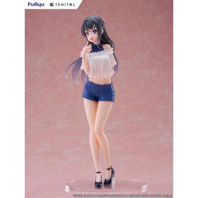 Rascal Does Not Dream of Bunny Girl Senpai Estatua PVC Tenitol Mai Sakurajima 31 cm