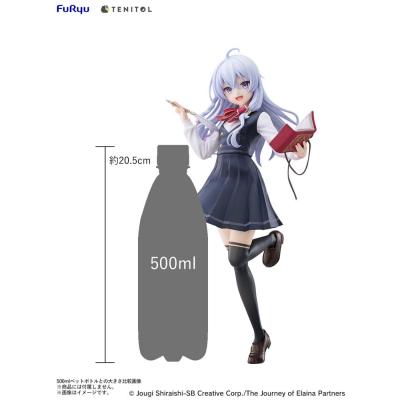 Wandering Witch: The Journey of Elaina Estatua PVC Tenitol Tall Elaina School Uniform Ver. 29 cm