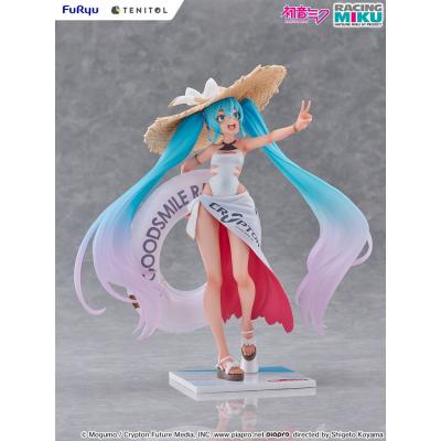 Hatsune Miku GT Project Estatua PVC Tenitol 1/7 Racing Miku 2024: Tropical Ver. 21 cm