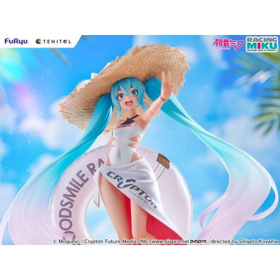 Hatsune Miku GT Project Estatua PVC Tenitol 1/7 Racing Miku 2024: Tropical Ver. 21 cm