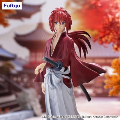 Rurouni Kenshin: Meiji Kenkaku Romantan Estatua PVC Trio-Try-iT Kenshin Himura 19 cm