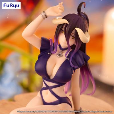 Overlord Estatua PVC Noodle Stopper Albedo Swimsuit Dark Purple Color Ver. 16 cm