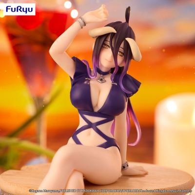 Overlord Estatua PVC Noodle Stopper Albedo Swimsuit Dark Purple Color Ver. 16 cm