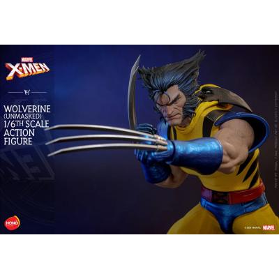 Marvel X-Men Figura 1/6 Wolverine (Unmasked) 28 cm