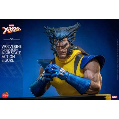 Marvel X-Men Figura 1/6 Wolverine (Unmasked) 28 cm