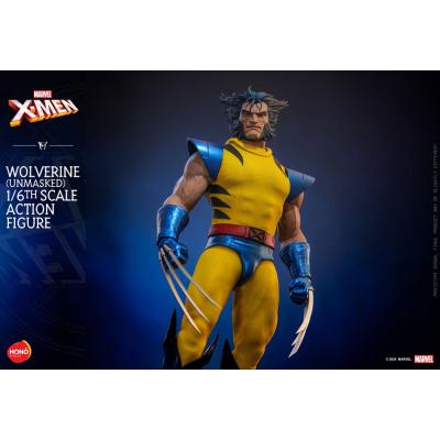Marvel X-Men Figura 1/6 Wolverine (Unmasked) 28 cm