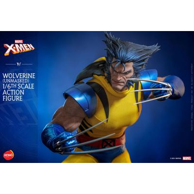 Marvel X-Men Figura 1/6 Wolverine (Unmasked) 28 cm