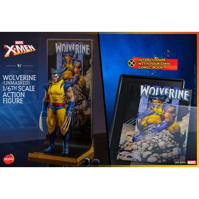 Marvel X-Men Figura 1/6 Wolverine (Unmasked) 28 cm