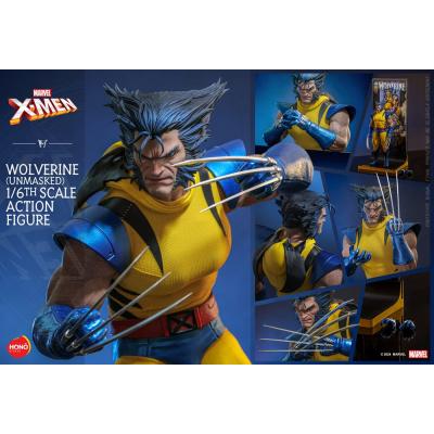 Marvel X-Men Figura 1/6 Wolverine (Unmasked) 28 cm