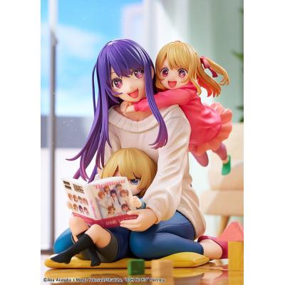 Oshi no Ko Estatua PVC 1/8 Ai, Aqua & Ruby Mother and Children 10 cm