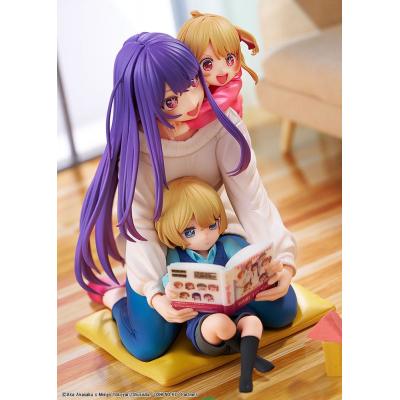 Oshi no Ko Estatua PVC 1/8 Ai, Aqua & Ruby Mother and Children 10 cm