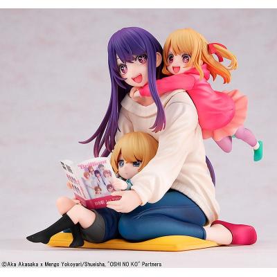 Oshi no Ko Estatua PVC 1/8 Ai, Aqua & Ruby Mother and Children 10 cm