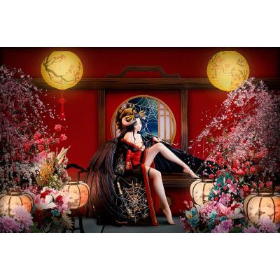 Overlord Estatua 1/7 Albedo Splendid Kimono Ver. 27 cm