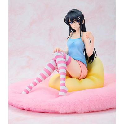 Rascal Does Not Dream of a Knapsack Kid Estatua PVC 1/7 Mai Sakurajima Hoodie Look Rabbit Ears Ver. 18 cm