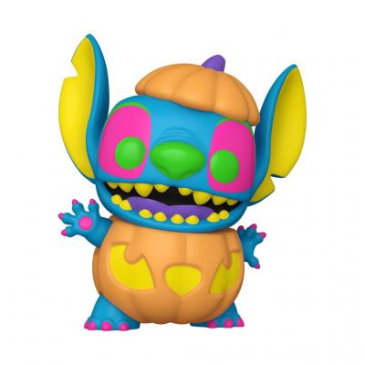 Lilo & Stitch Figura POP! Disney Vinyl Blacklight Pumpkin Stitch 9 cm