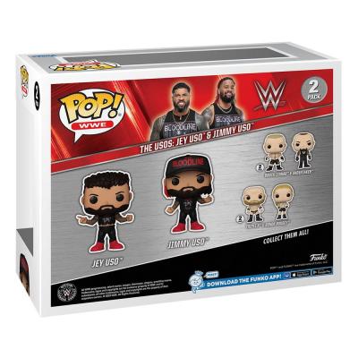 WWE Pack de 2 POP! Vinyl Figuras Uso Brothers 9 cm