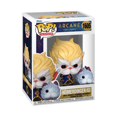 Arcane League of Legends POP! Vinyl Figura Heimerdinger w/Poro 9 cm