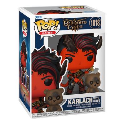 Baldur's Gate Figura POP! & Buddy Vinyl Karlach & Clive 9 cm