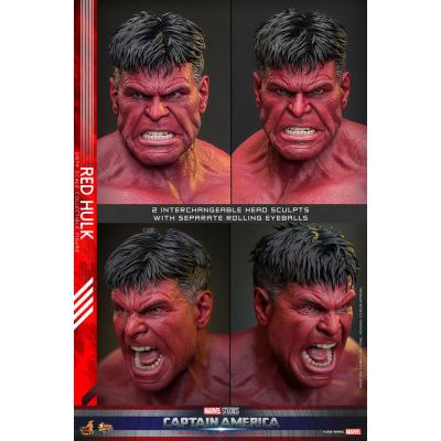 Captain America: Brave New World Figura Movie Masterpiece 1/6 Red Hulk 47 cm