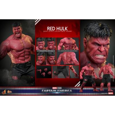Captain America: Brave New World Figura Movie Masterpiece 1/6 Red Hulk 47 cm
