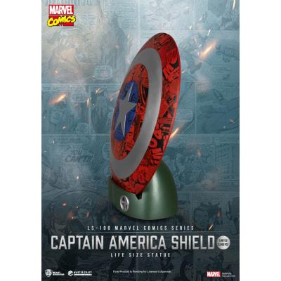 Marvel Comics PVC Captain America Escudo Life Size Statue 64 cm