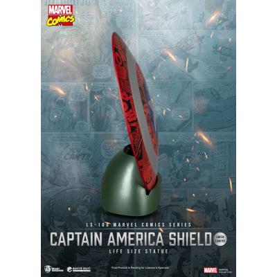 Marvel Comics PVC Captain America Escudo Life Size Statue 64 cm