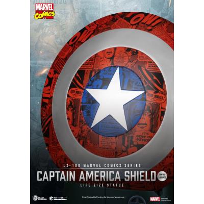 Marvel Comics PVC Captain America Escudo Life Size Statue 64 cm