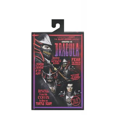 Tortugas Ninja x Universal Monsters Figuras Shredder as Dracula Classic Colors 18 cm