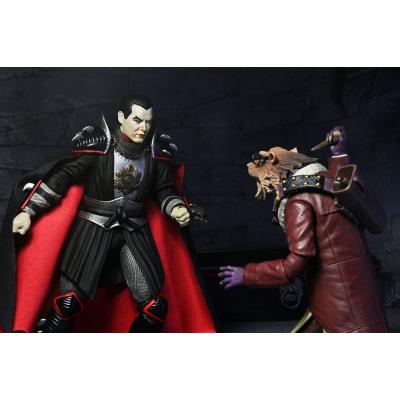 Tortugas Ninja x Universal Monsters Figuras Shredder as Dracula Classic Colors 18 cm