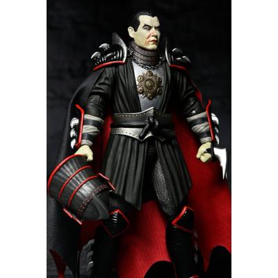 Tortugas Ninja x Universal Monsters Figuras Shredder as Dracula Classic Colors 18 cm