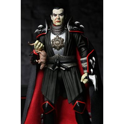 Tortugas Ninja x Universal Monsters Figuras Shredder as Dracula Classic Colors 18 cm