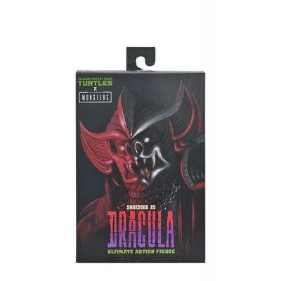 Tortugas Ninja x Universal Monsters Figuras Shredder as Dracula Classic Colors 18 cm