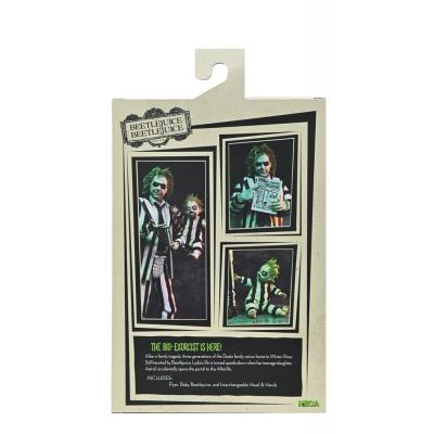 Beetlejuice Beetlejuice Figura 7 Scale Ultimate Striped Suit Beetlejuice 18 cm