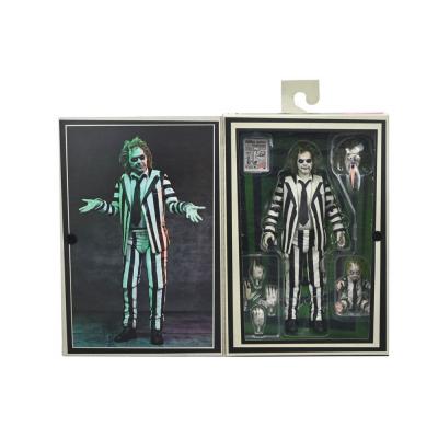 Beetlejuice Beetlejuice Figura 7 Scale Ultimate Striped Suit Beetlejuice 18 cm