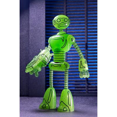 Tortugas Ninja (Mirage Comics) Figura Transmat Fugitoid GID 18 cm