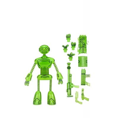 Tortugas Ninja (Mirage Comics) Figura Transmat Fugitoid GID 18 cm