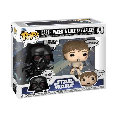 Star Wars: Sayings Pack de 2 POP! Vinyl Figuras Vader & Luke 9 cm