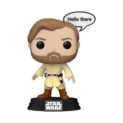 Star Wars: Sayings Figura POP! Plus Movies Vinyl Obi-Wan Kenobi 9 cm