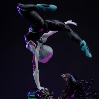 Spider-Man vs Villains Estatua 1/10 Art Scale Ghost Spider Diorama 34 cm